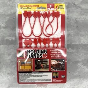 Ruby Holding Hands Ultra Powerful Magnetic Silicone Zip Ties
